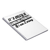 Carnet C'est seulement un problème de jeu si je perds (Côté Droit)