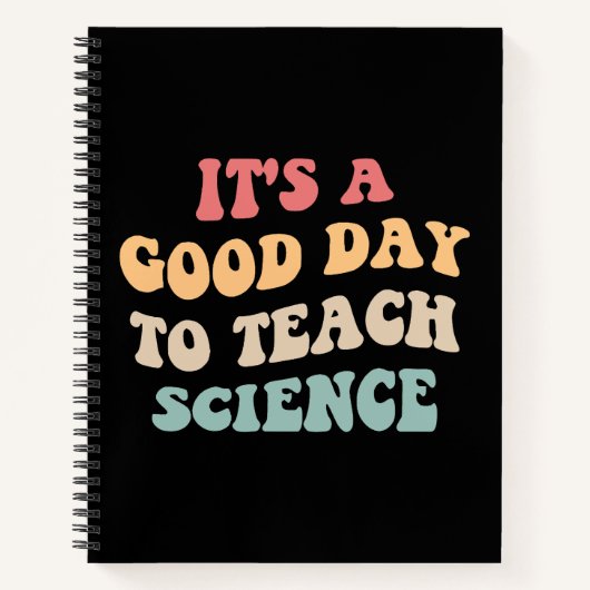 Carnet C'est un bon jour pour enseigner les sciences II (Devant)