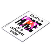 Carnet C'est un cheval d'une couleur différente (Côté gauche)