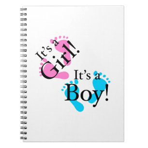 Carnet C'est un garçon que c'est une fille - bébé
