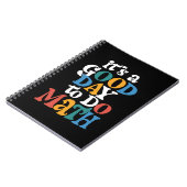 Carnet C'est une bonne journée pour faire des maths Profe (Côté gauche)