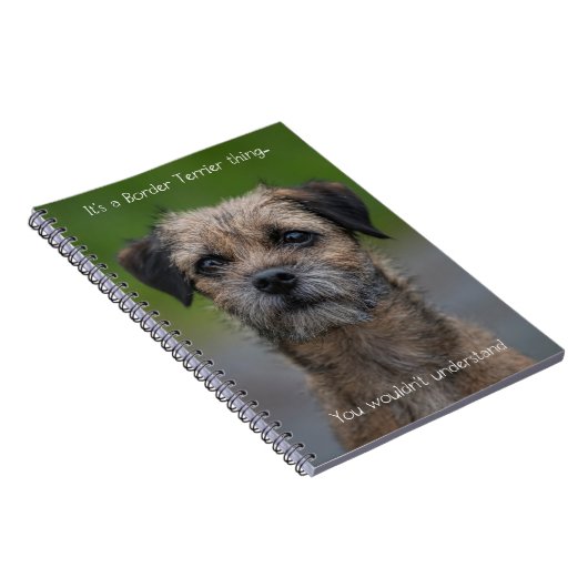 Carnet C'est une chose de Terrier de frontière (Côté Droit)