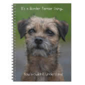 Carnet C'est une chose de Terrier de frontière (Devant)