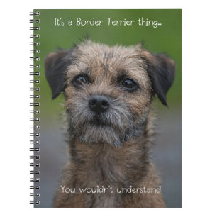 Carnet C'est une chose de Terrier de frontière
