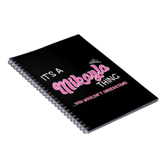 Carnet C'est une chose Mikayla que vous ne comprendriez p (Côté Droit)