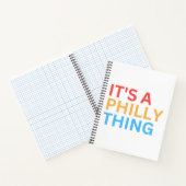 CARNET C'EST UNE CHOSE PHILLY (Intérieur)