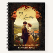 Carnet C'est une histoire d'amour Romantique Novel (Devant)