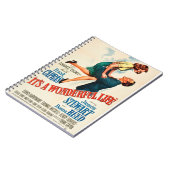 Carnet C'est une merveilleuse affiche classique de vie (Côté gauche)