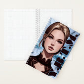 Carnet C'est vrai. Conception de caractères Animée (À l'intérieur)