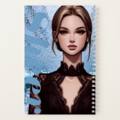 Carnet C'est vrai. Conception de caractères Animée (Verso)