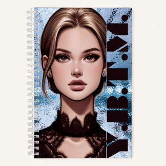 Carnet C'est vrai. Conception de caractères Animée