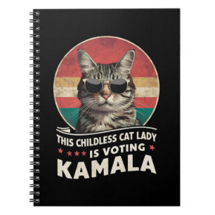 Carnet Cette dame de chats sans enfants vote Kamala