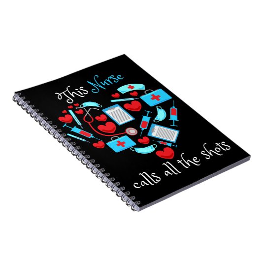 Carnet Cette Infirmière Appelle Toutes Les Chaussures (Côté Droit)