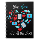 Carnet Cette Infirmière Appelle Toutes Les Chaussures (Devant)