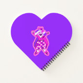 Carnet Cette reine ne suit jamais les règles du violet (Dos)