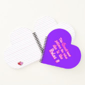 Carnet Cette reine ne suit jamais les règles du violet (Intérieur)