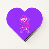 Carnet Cette reine ne suit jamais les règles du violet (Dos)