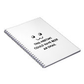 Carnet cette réunion aurait pu être un courriel (Côté Droit)