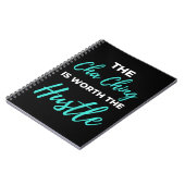 Carnet Cha Ching Is Worth The Hustle (Côté gauche)