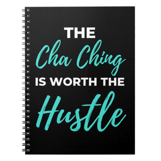 Carnet Cha Ching Is Worth The Hustle (Devant)