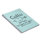 Carnet Chaîne de cello le long (Côté Droit)