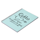 Carnet Chaîne de cello le long (Côté gauche)