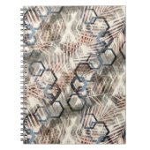 Carnet Chaînes sur feuilles de palmiers. (Devant)