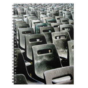 Carnet Chaises gris monochromatique