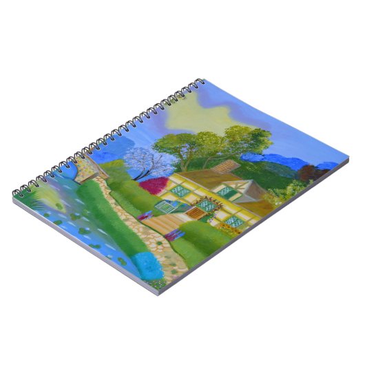 Carnet Chalet de printemps (Côté gauche)