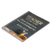 Carnet Chalkboard-Style Teacher Lesson Plan Notebook (Côté gauche)