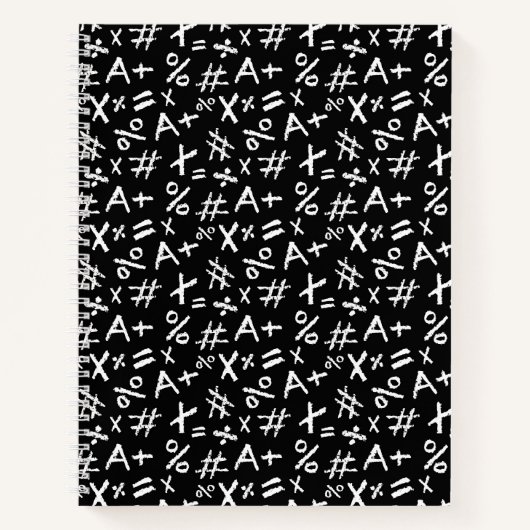 Carnet Chalked Up to Math: A Symbolic Statement (Devant)