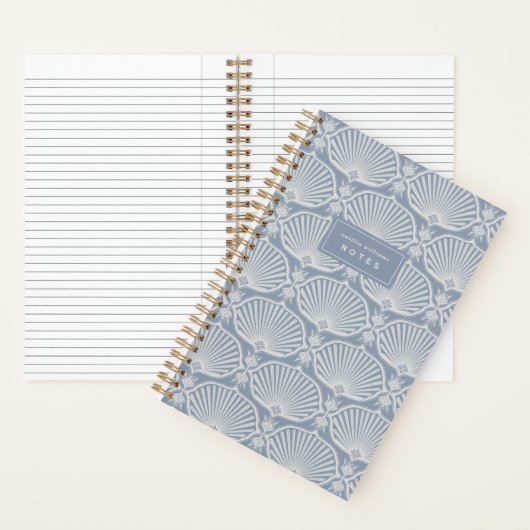 Carnet Chambray Blue | Deco Fans Personalized (À l'intérieur)