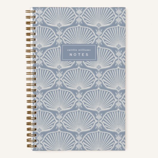 Carnet Chambray Blue | Deco Fans Personalized (Recto)