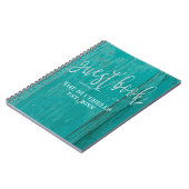 Carnet Chambre de plage rustique de bois de construction (Côté gauche)