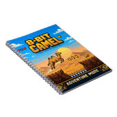 Carnet Chameau, Pixel Art Rétro 8 Bits (Côté Droit)