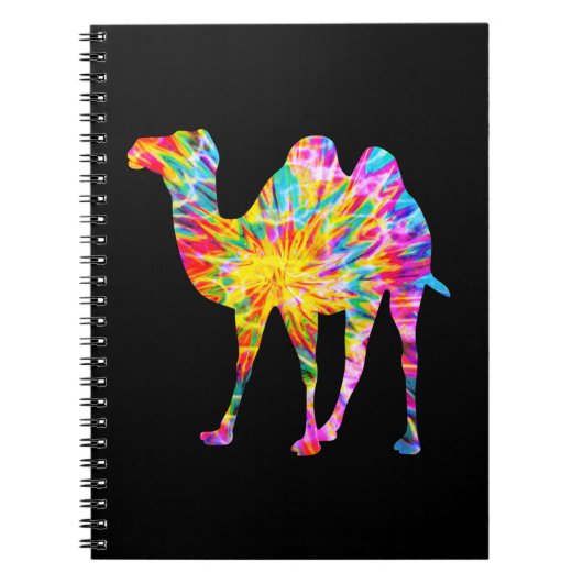 CARNET CHAMEAU TIE DYE (Devant)