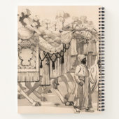 Carnet Chameaux Marchant Habillés En Costume (Dos)