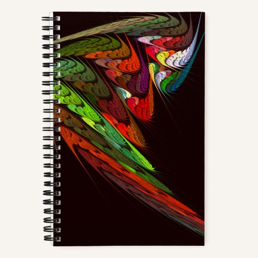 Carnet Chameleon Art Abstrait (Recto)