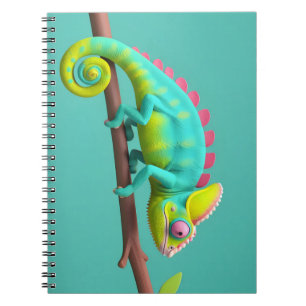 Carnet Chameleon, lézard