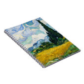 Carnet Champ de blé Van Gogh avec Cyprès. Impressionnisme (Côté Droit)