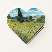 Carnet Champ de blé vert Vincent van Gogh (Dos)