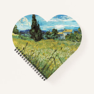Carnet Champ de blé vert Vincent van Gogh