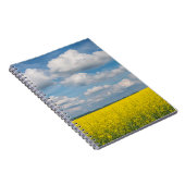 Carnet Champ de Canola & Nuages (Côté Droit)