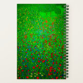 Carnet Champ de coquelicots de Gustav Klimt (Verso)