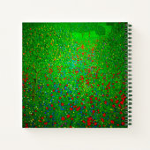 Carnet Champ de coquelicots de Gustav Klimt (Dos)