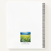 Carnet Champ de fleurs sauvages (Dos)