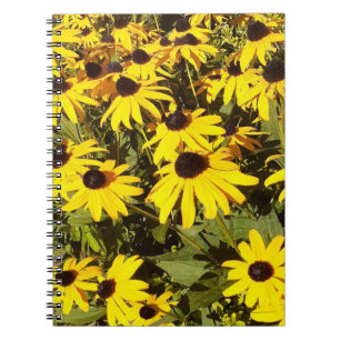 Carnet Champ de Fleurs sauvages jaunes