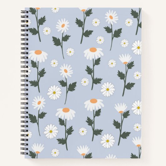 Carnet Champ de marguerites (Devant)