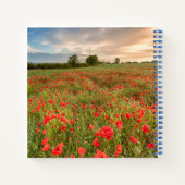 Carnet Champ de pavots (Dos)
