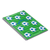 Carnet Champ de soccer personnalisé (Côté Droit)